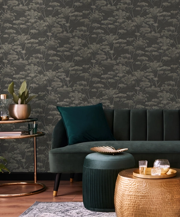 Amazing Floral leaves wallpaper suit for your room